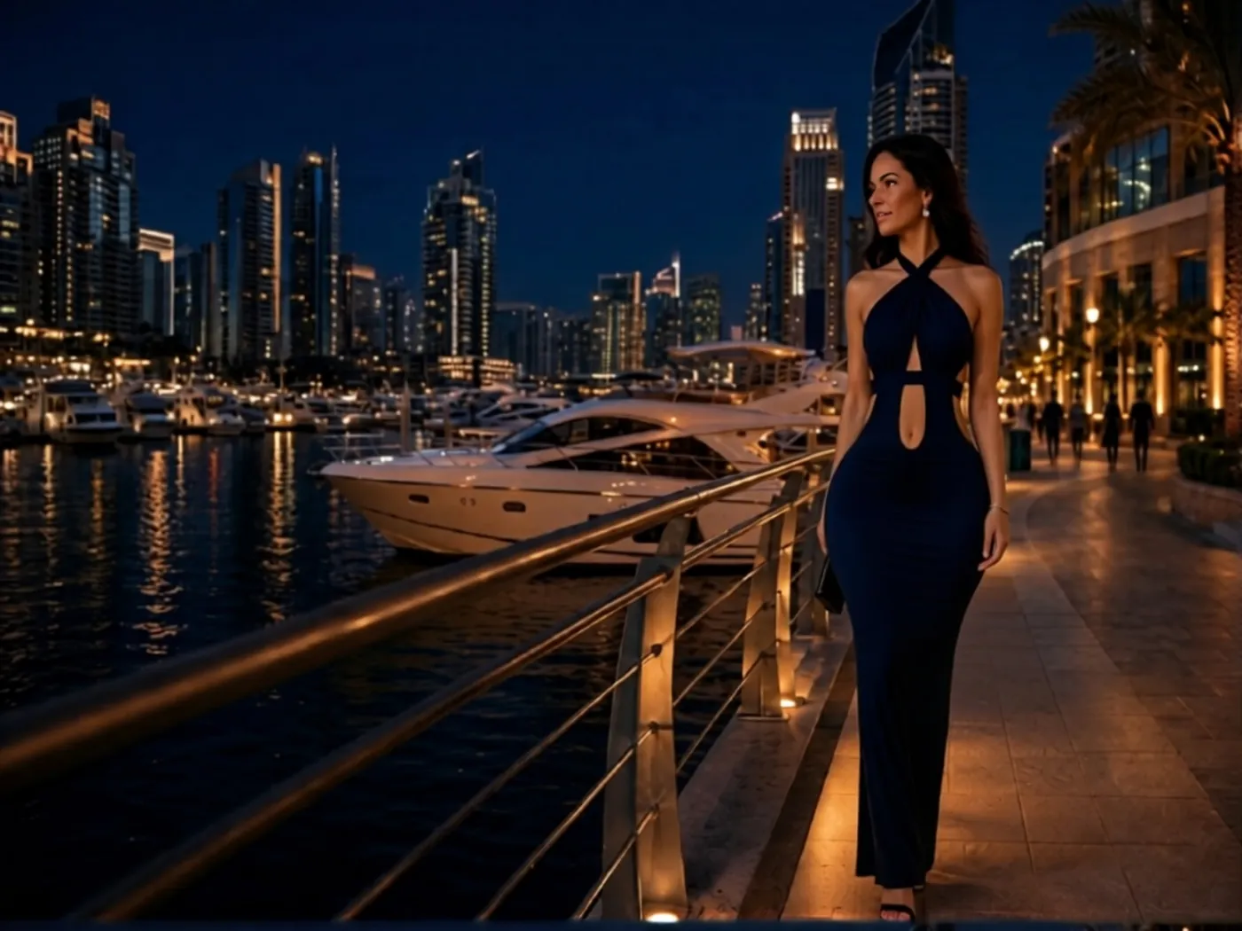 Dubai Marina al caer la noche: cómo hacerlo bien